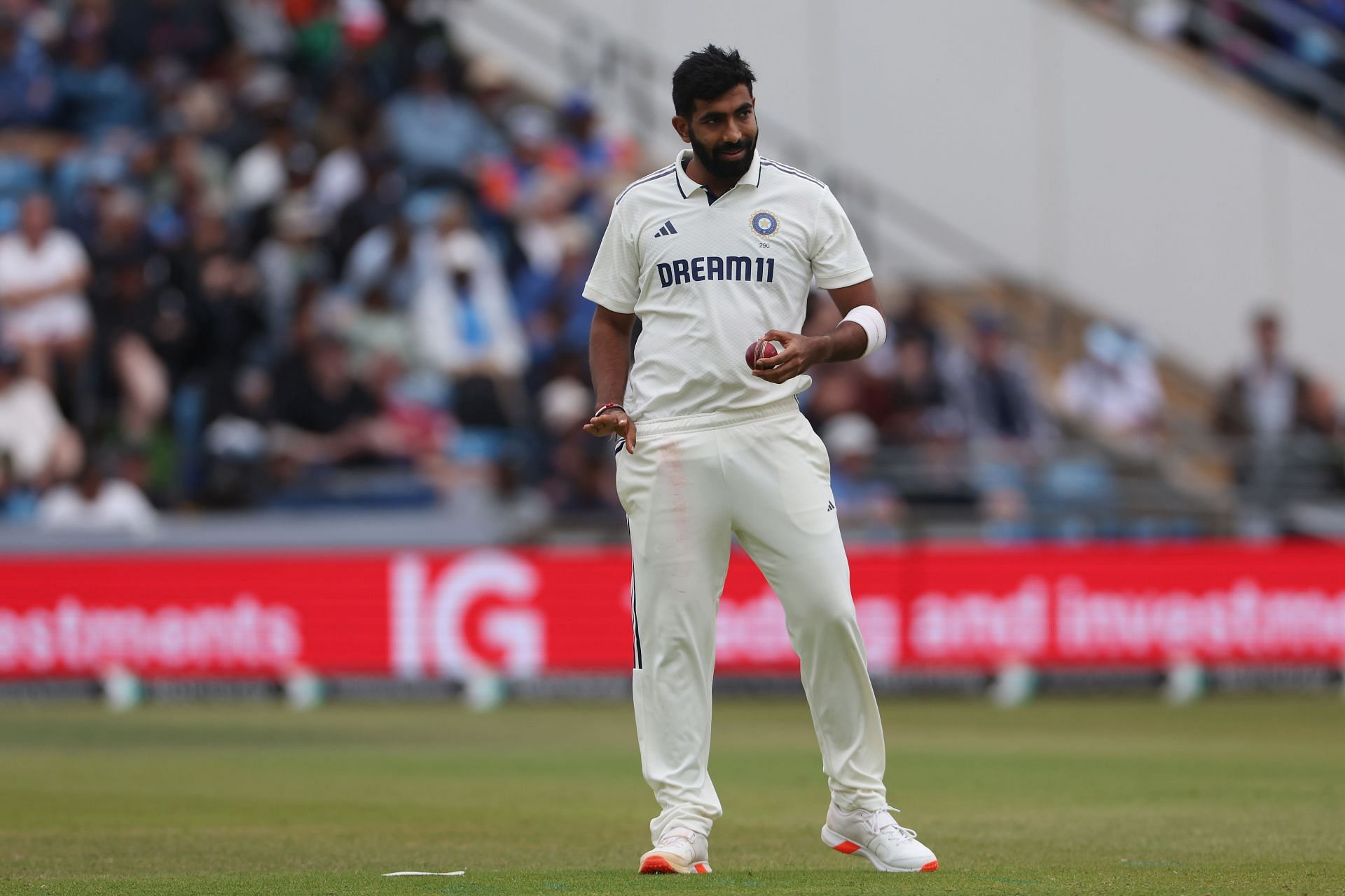 Jasprit Bumrah claimed a 5fer at Headingley. (Image Credits: Getty)